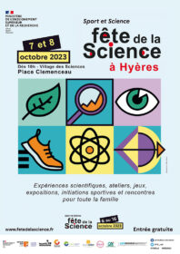 Affichette Fête de la Science 2023.